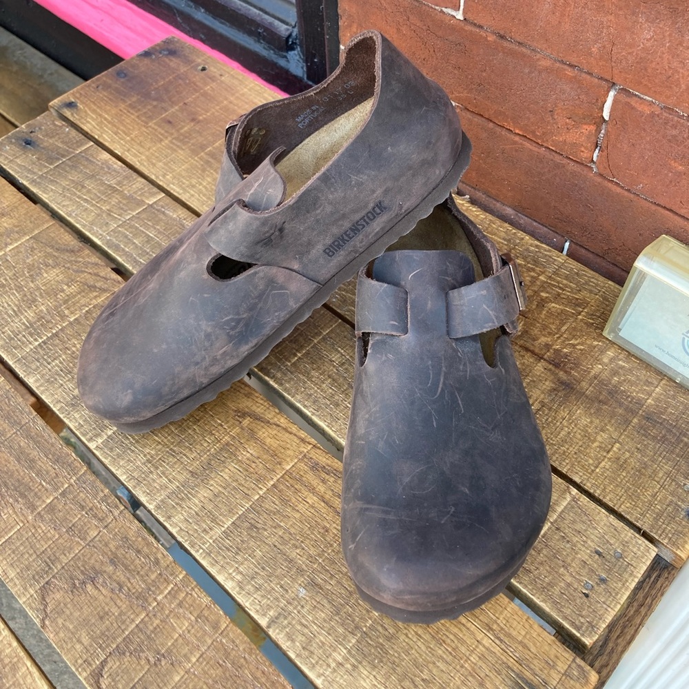 Birkenstock buckle loafer